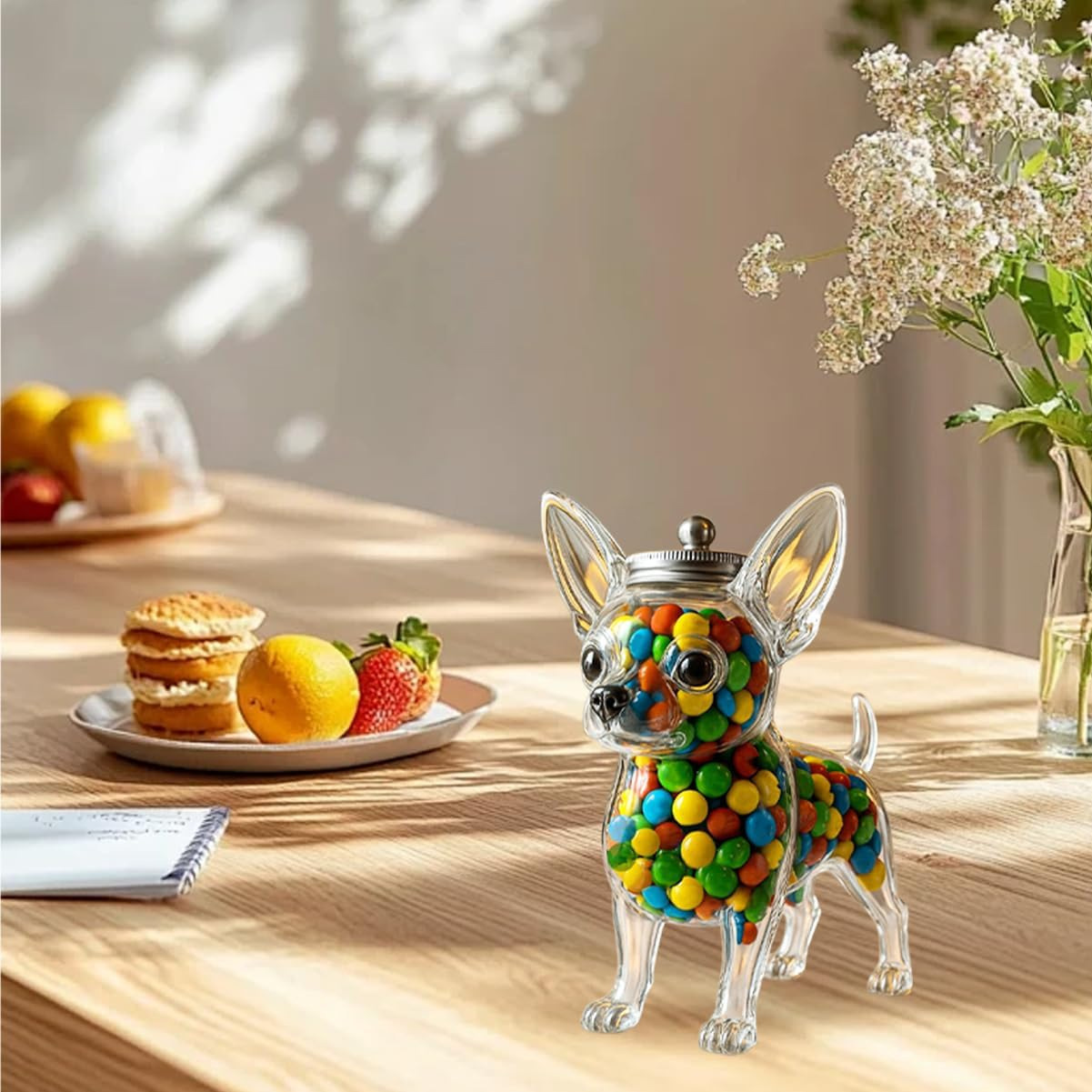 Chihuahua Şekilli Kap Tazelik  - Food Storage Set Glass incelemesi ve fiyatı