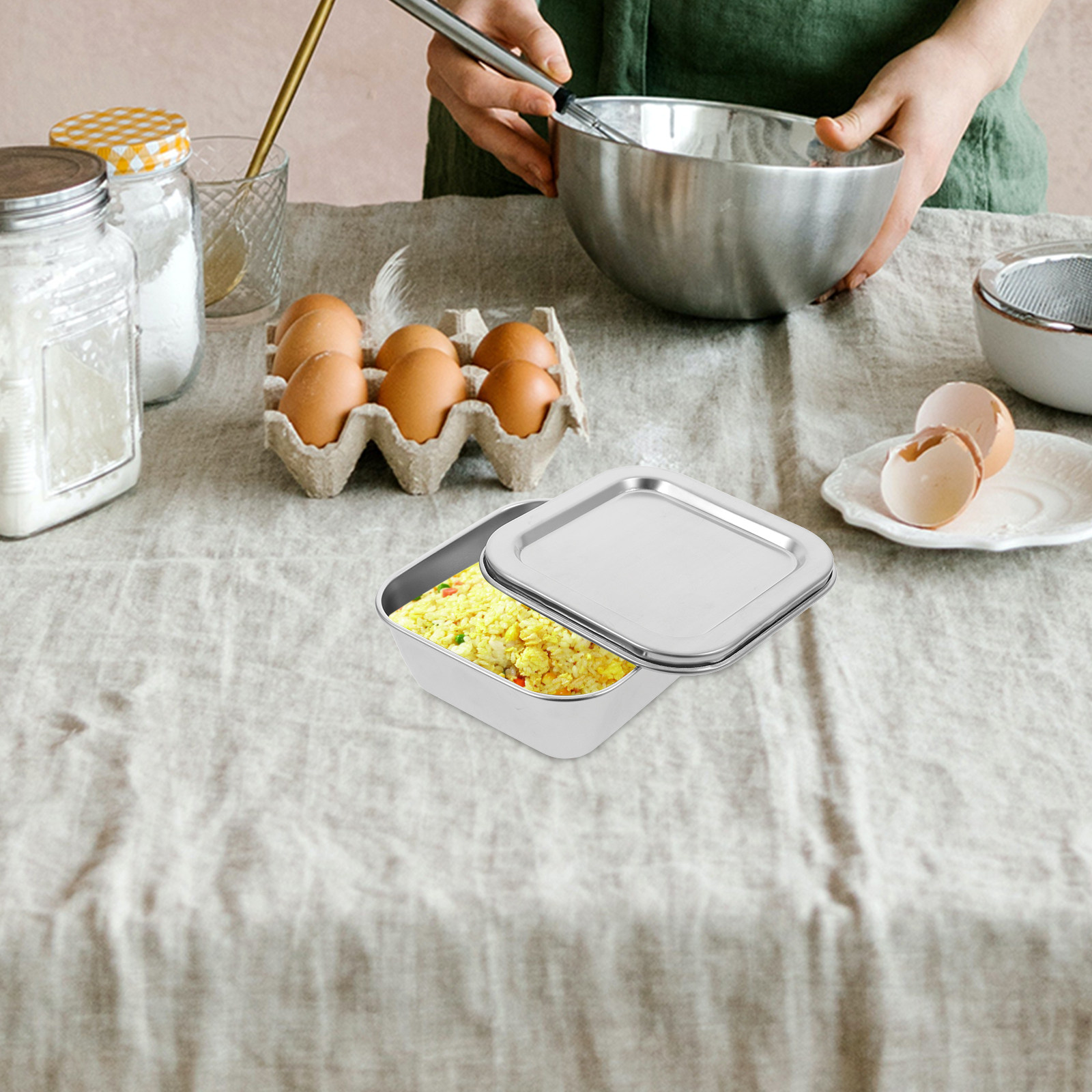300Ml Paslanmaz Çelik Gıda Sak - Food Storage Box Stainless Steel incelemesi ve fiyatı