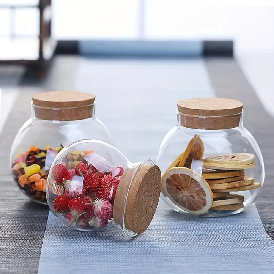 1/3 adet saklama kapları 500ML - Food Storage Glass Round incelemesi ve fiyatı