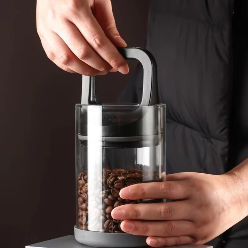 Kahve çekirdekleri vakum mühür - Food Storage Set Glass incelemesi ve fiyatı