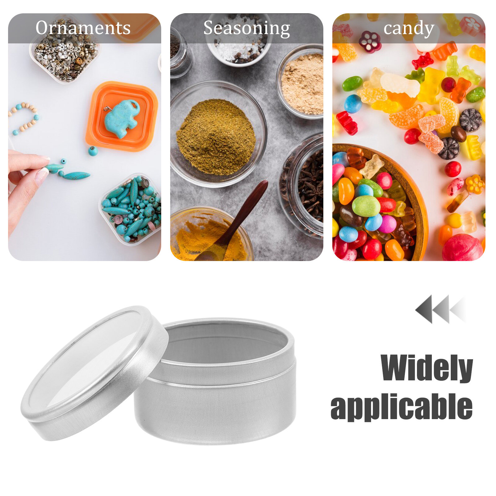 10 Adet Sağlam Alüminyum Çay K - Food Storage Aluminum Containers incelemesi ve fiyatı