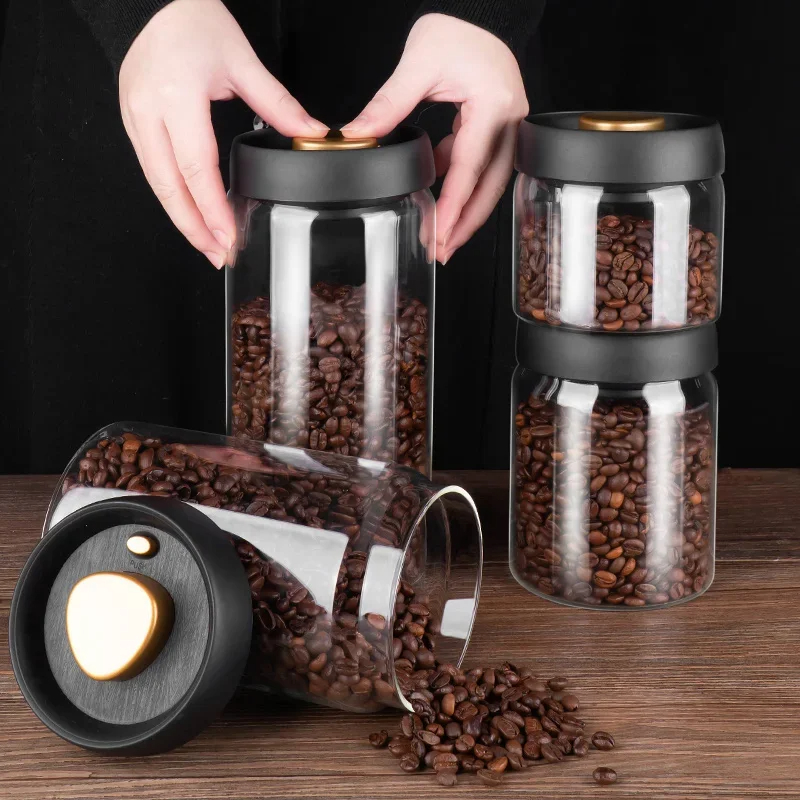 Kahve çekirdekleri vakumlu müh - Food Storage Set Glass incelemesi ve fiyatı