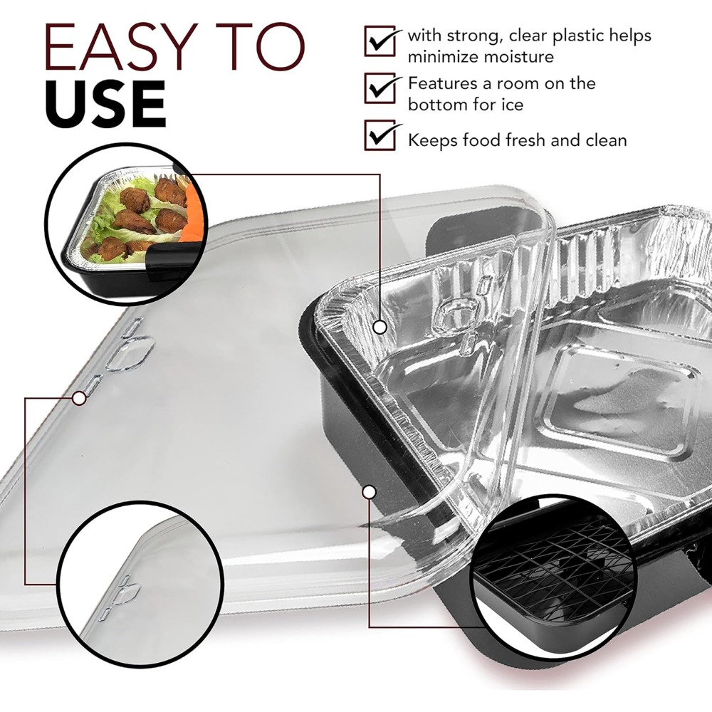 Alüminyum Folyo Taşıma Tepsile - Food Storage Aluminum Containers incelemesi ve fiyatı