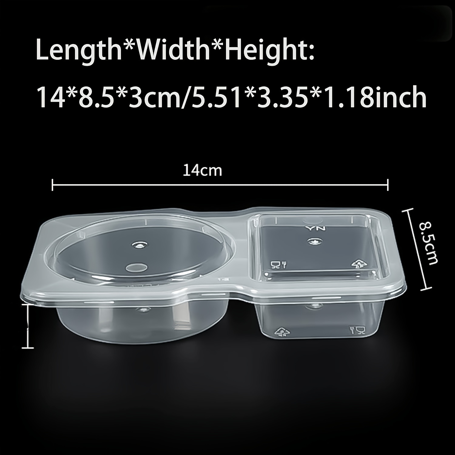 10 adet gıda saklama kapları k - Food Storage Stackable Containers incelemesi ve fiyatı
