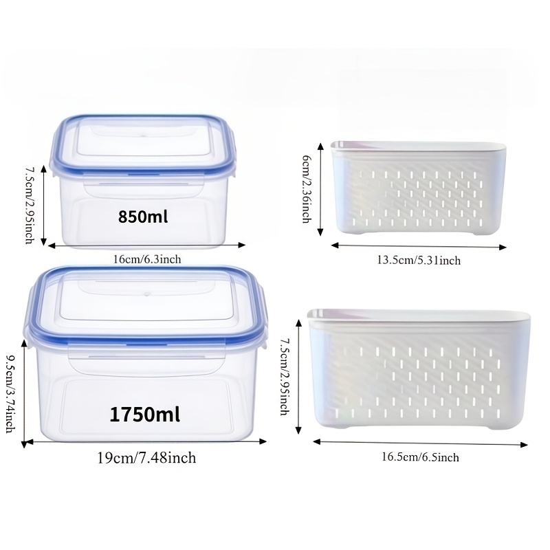 4'lü Set Sızdırmaz Gıda Saklam - Food Storage Stackable Containers incelemesi ve fiyatı