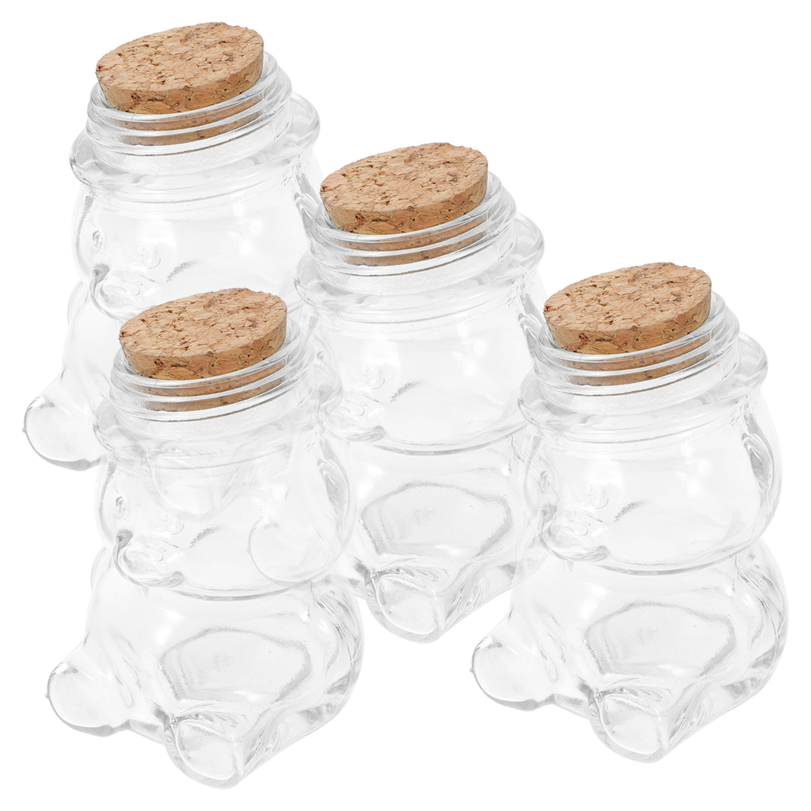 4 adet cam şeker kavanozu seti - Food Storage Set Glass incelemesi ve fiyatı