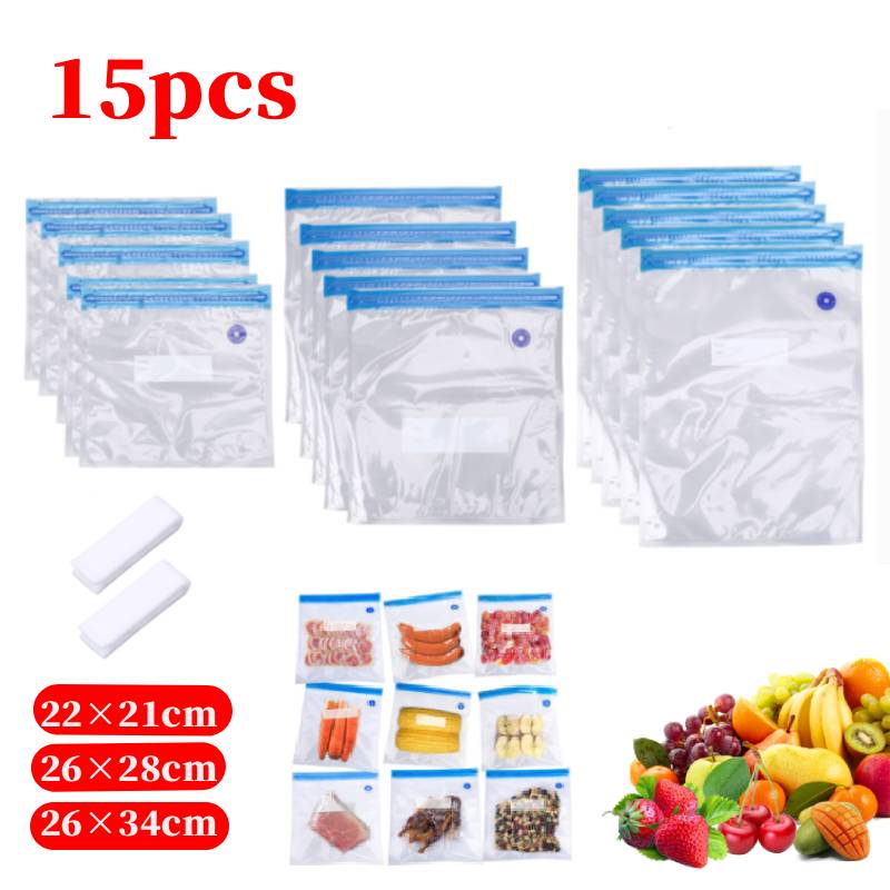 15 adet gıda için vakumlu kili - Food Storage And Safety incelemesi ve fiyatı