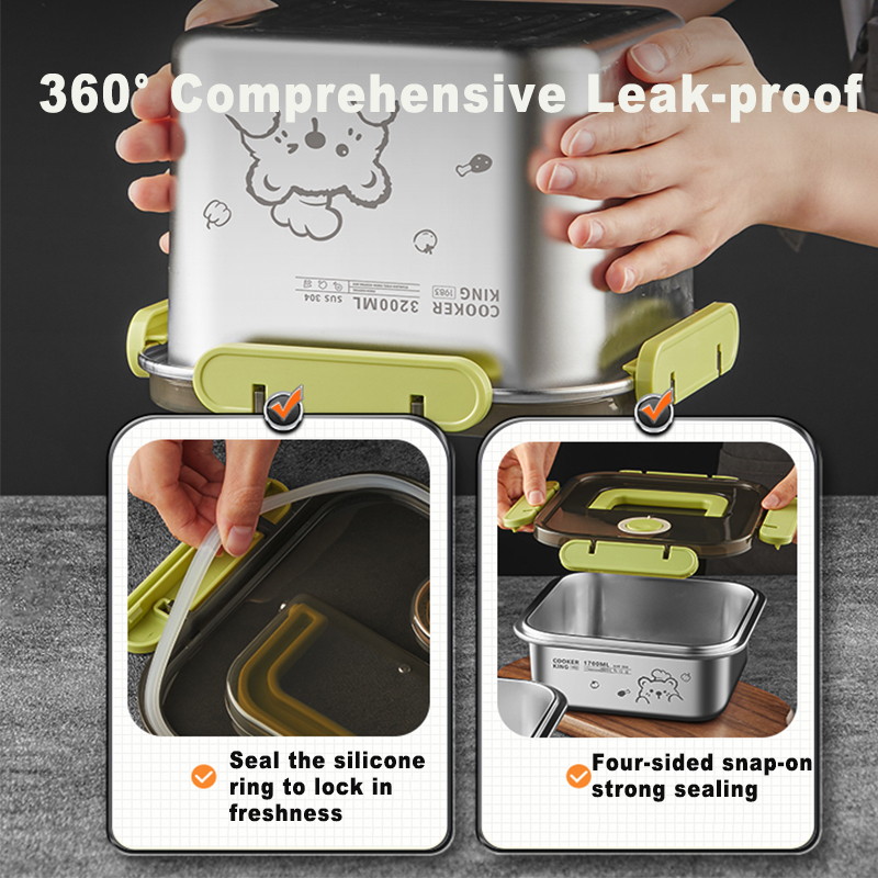 COOKER KING 420ml-6200ml Büyük - Food Storage Eco Friendly incelemesi ve fiyatı