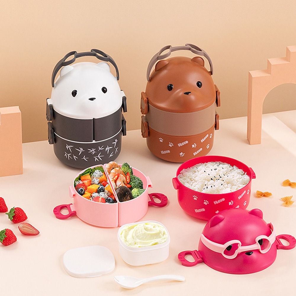 1 adet yeni gözlük ayı termal  - Food Storage Stackable Containers incelemesi ve fiyatı