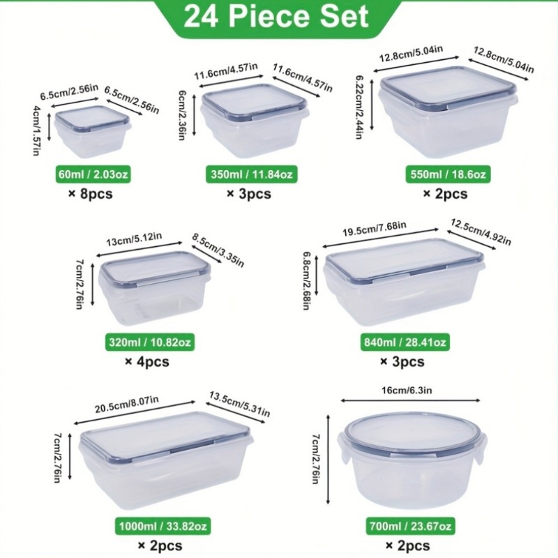 48 Parça BPA İçermeyen Gıda Sa - Food Storage Pantry incelemesi ve fiyatı