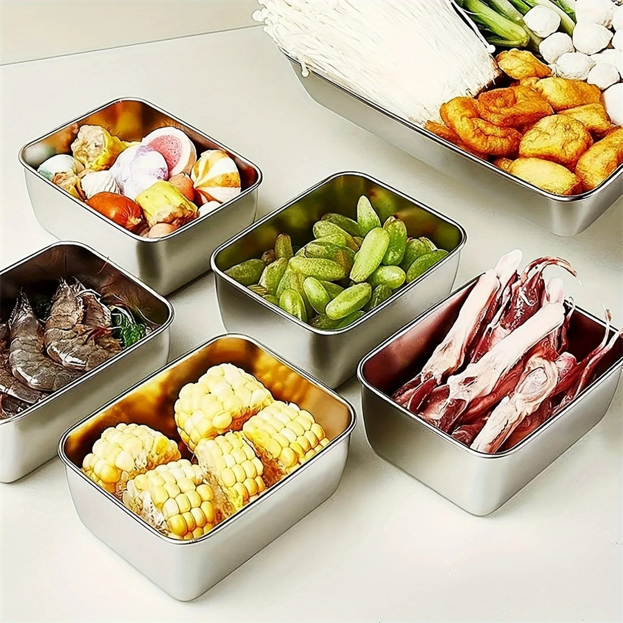 1/3/5 adet paslanmaz çelik gıd - Food Storage Eco Friendly incelemesi ve fiyatı