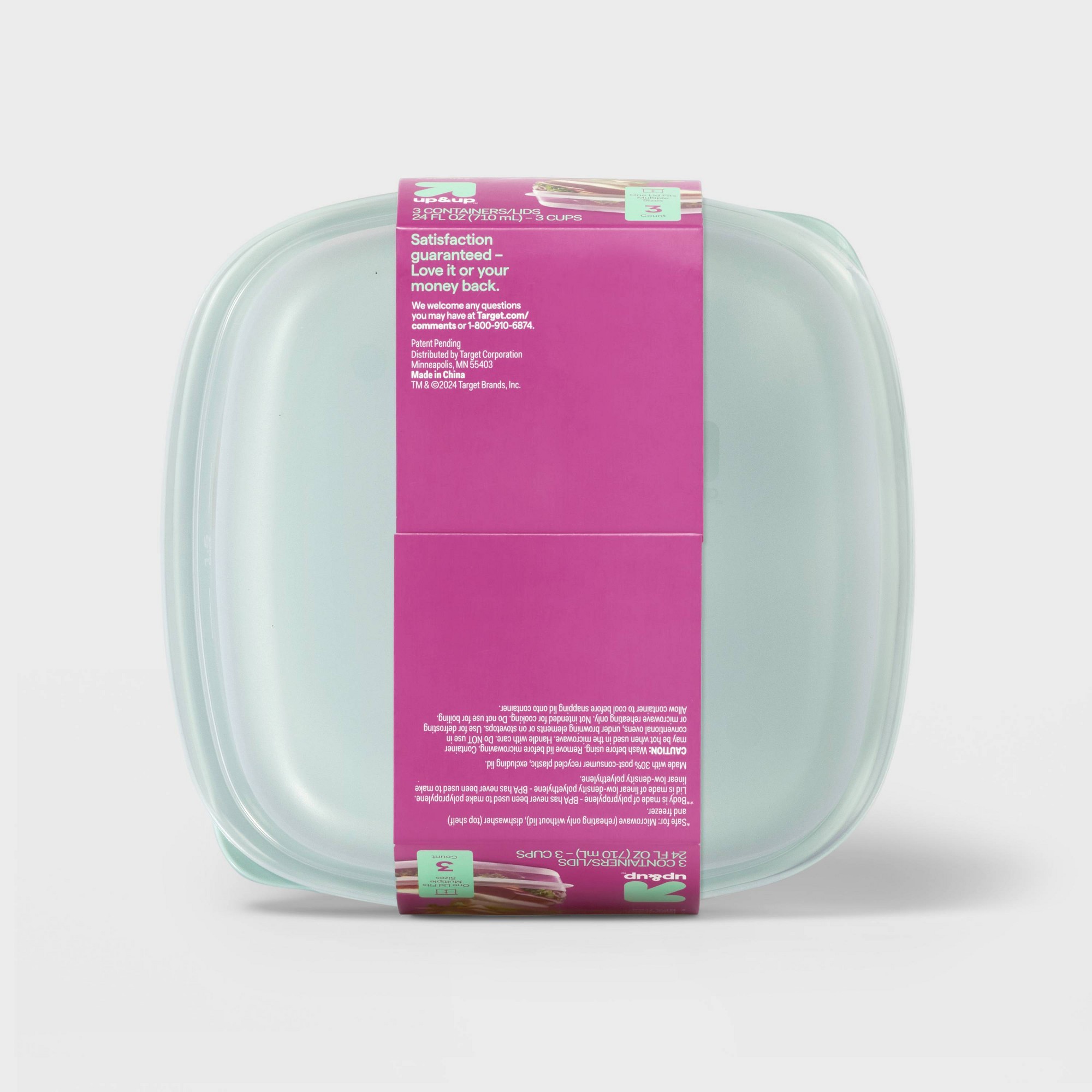 3 adet kare şekilli, kilitli k - Food Storage Square Containers incelemesi ve fiyatı