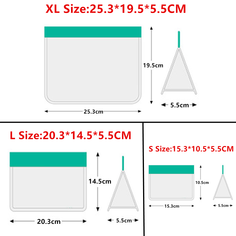 Yeniden gıda saklama çantası y - Food Storage Silicone Bags incelemesi ve fiyatı