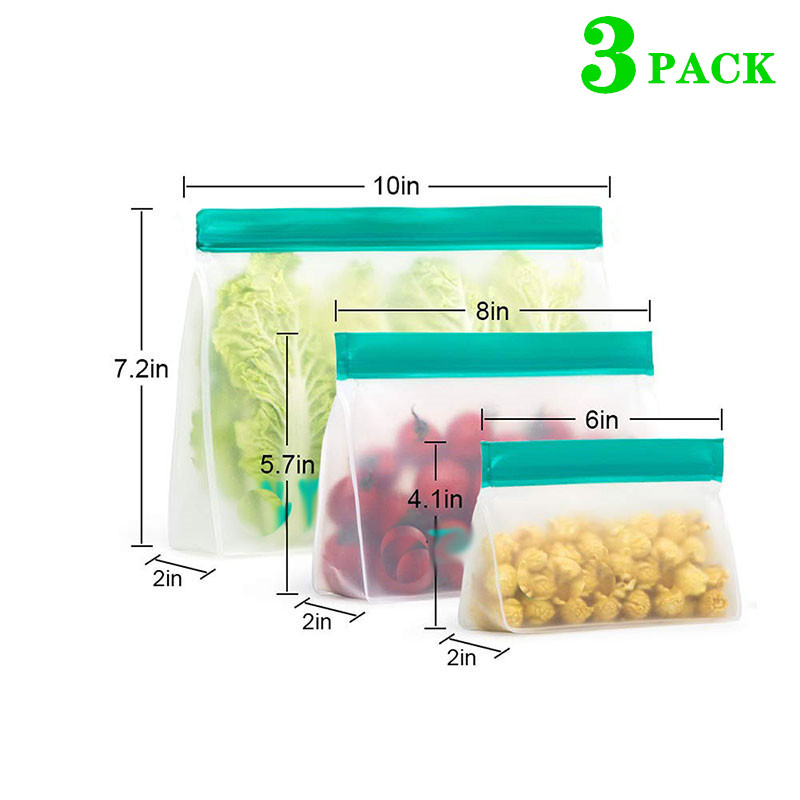 Yeniden gıda saklama çantası y - Food Storage Silicone Bags incelemesi ve fiyatı