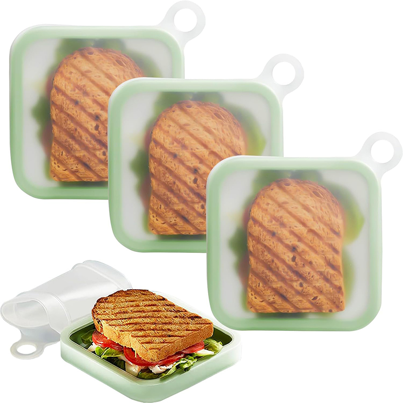 Silikon Sandviç Tost Bento kul - Food Storage Silicone Bags incelemesi ve fiyatı