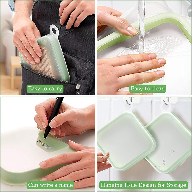 Silikon Sandviç Tost Bento kul - Food Storage Silicone Bags incelemesi ve fiyatı
