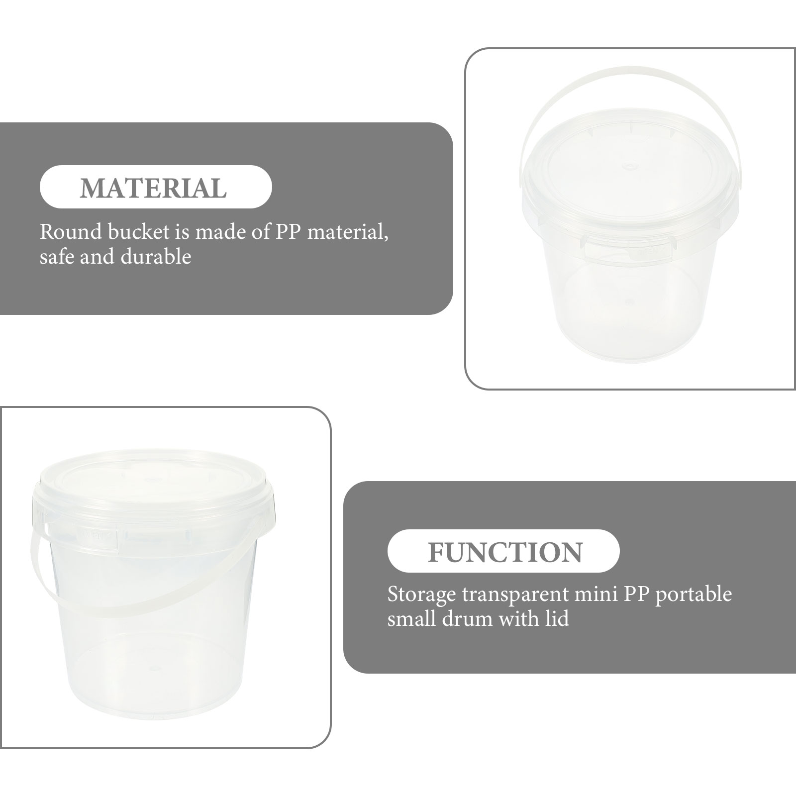 10 adet toz geçirmez şeffaf kü - Food Storage Not Plastic incelemesi ve fiyatı