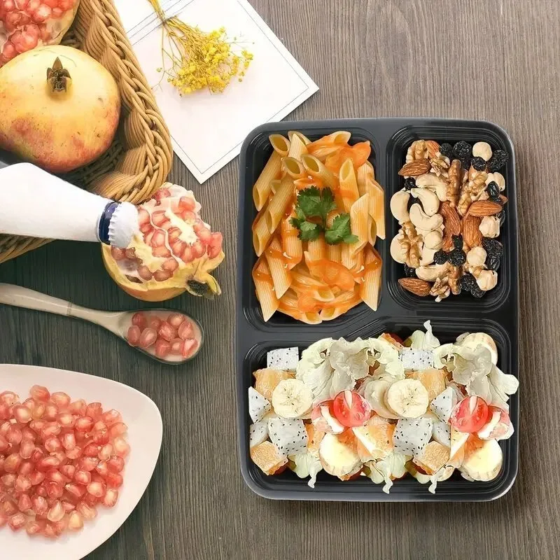 10 takım kapaklı tek kullanıml - Food Storage Stackable Containers incelemesi ve fiyatı
