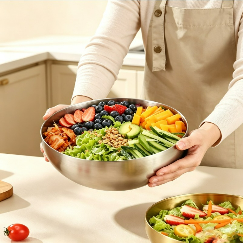 Paslanmaz Çelik Karıştırma Kas - Food Storage Eco Friendly incelemesi ve fiyatı