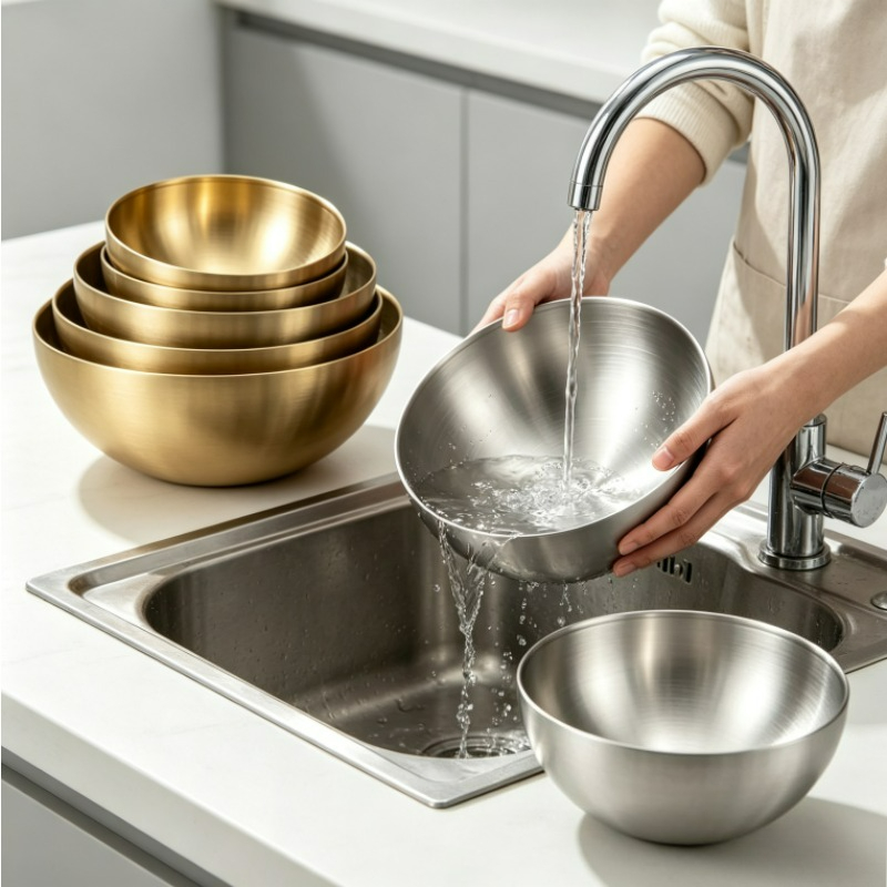 Paslanmaz Çelik Karıştırma Kas - Food Storage Eco Friendly incelemesi ve fiyatı