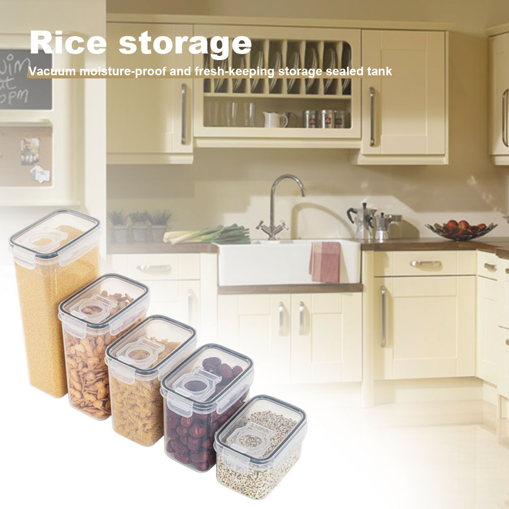 Mühürlü Plastik Gıda Saklama K - Food Storage Jars With Lids incelemesi ve fiyatı