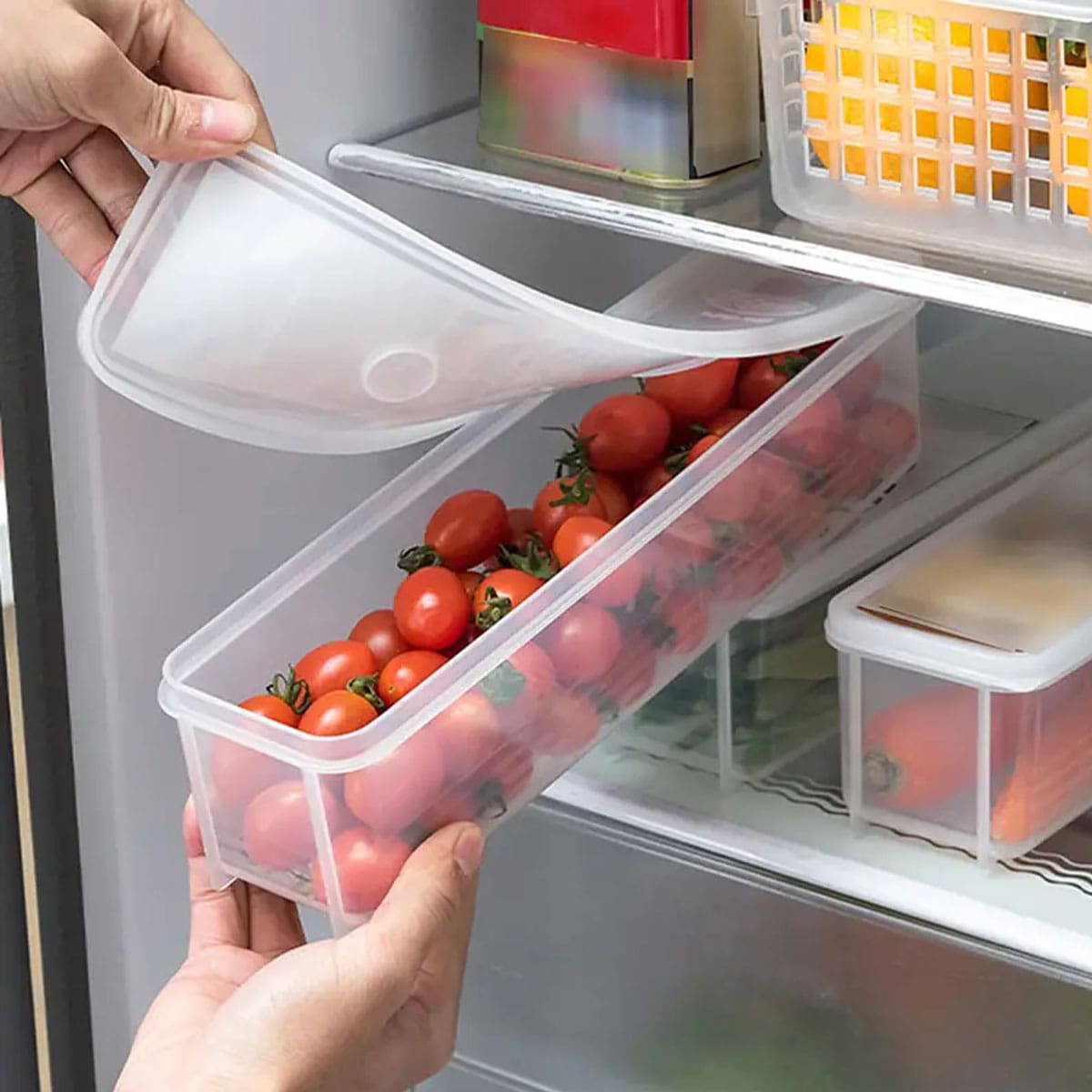 1 Plastik Şeffaf Saklama Kutus - Food Storage Square Containers incelemesi ve fiyatı