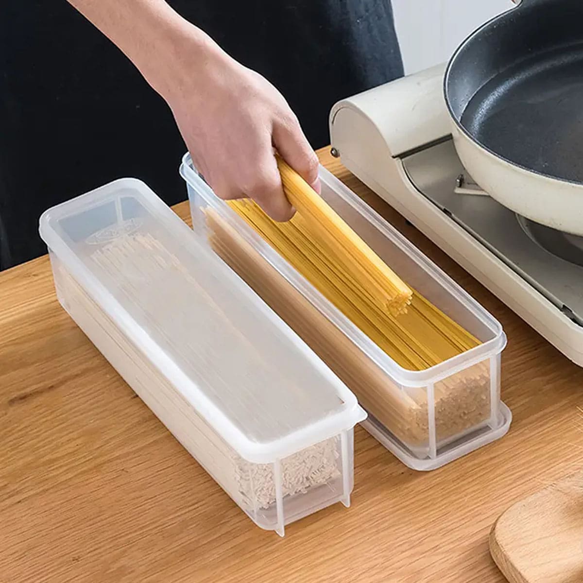 1 Plastik Şeffaf Saklama Kutus - Food Storage Square Containers incelemesi ve fiyatı